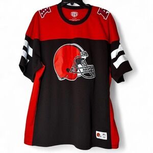 OTS Cleveland Browns Jersey Shirt Large NFL Logo AFC Mens XL Football Sportswear